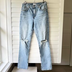 ZARA Flim-fit High Rise Jeans